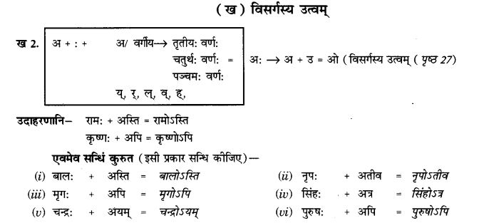 NCERT Solutions for Class 9th Sanskrit Chapter 4 Visargsandhih 3