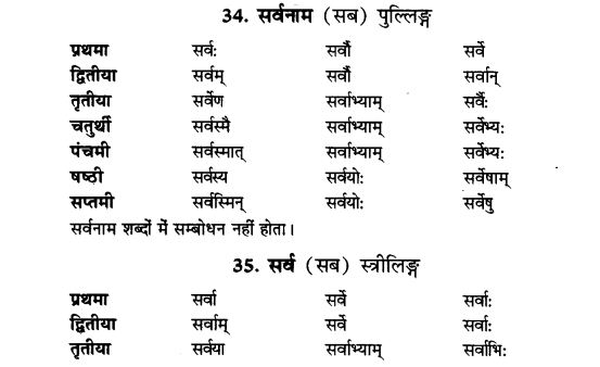 NCERT Solutions for Class 9th Sanskrit Chapter 5 Anathsabdhah, Halanthsabdah, Sarvnamsabdah, Sankhyavachansabdah 15