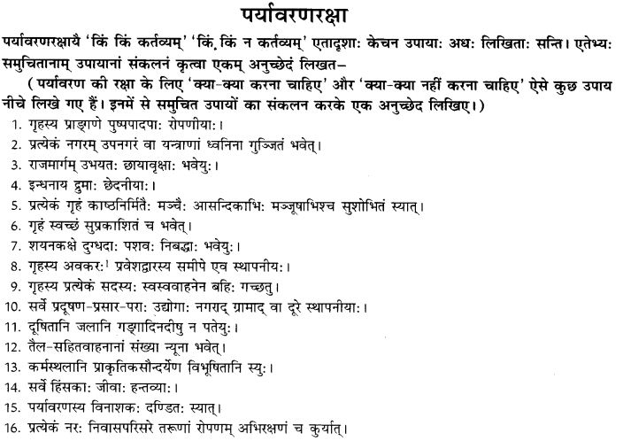 NCERT Solutions for Class 9th Sanskrit Chapter 5 अनुच्छेद लेखनम् 5