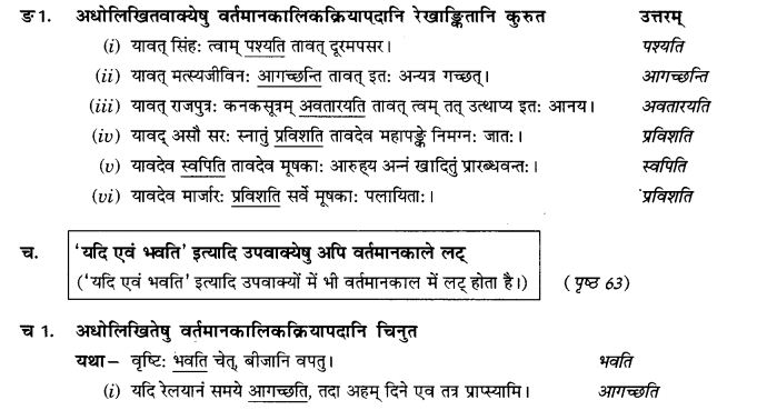 NCERT Solutions for Class 9th Sanskrit Chapter 6 Varthmankalah 13