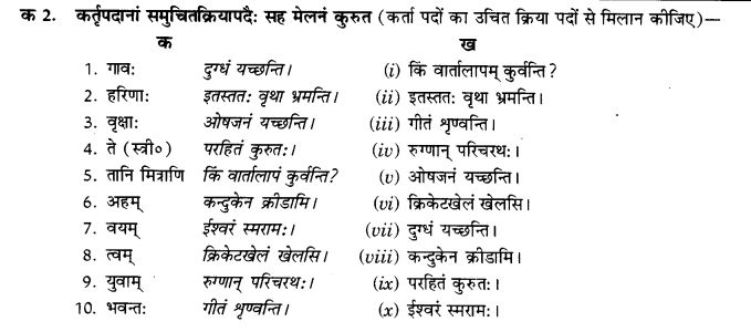 NCERT Solutions for Class 9th Sanskrit Chapter 6 Varthmankalah 9