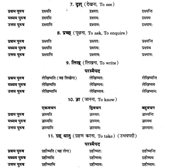 NCERT Solutions for Class 9th Sanskrit Chapter 8 Bhavishatakalah 2