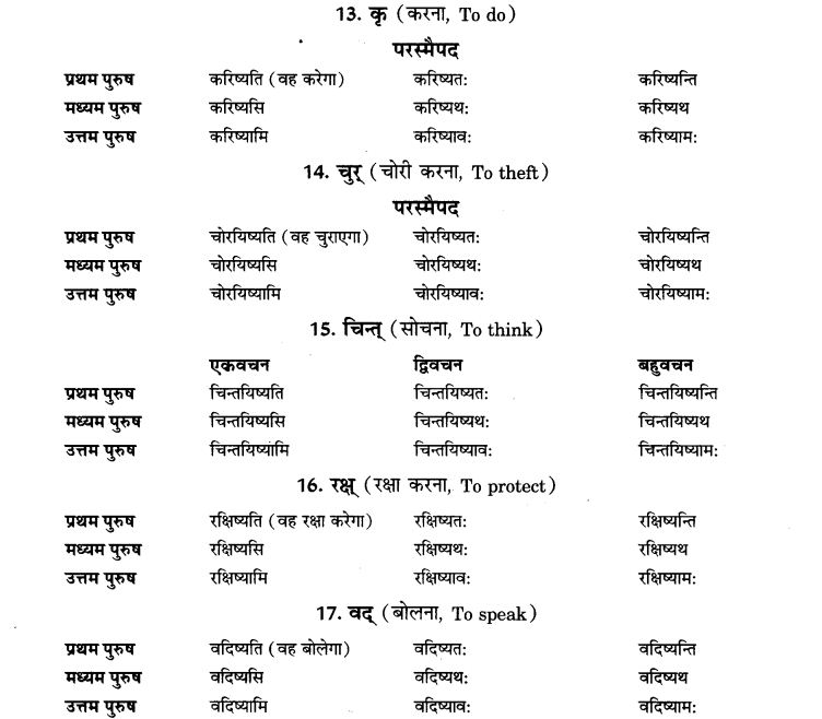 NCERT Solutions for Class 9th Sanskrit Chapter 8 Bhavishatakalah 4