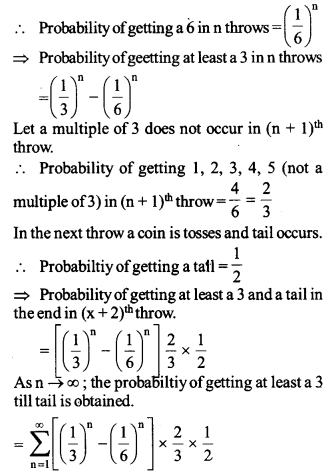 Probability Maths Class 12 NCERT Solutions Chapter 13 Ex 13.1 Q 15-i