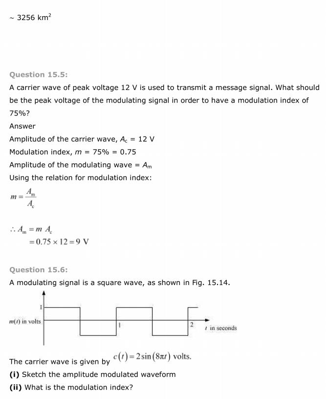NCERT Solutions For Class 12 Physics Chapter 15 Communication Systems 3