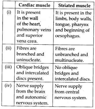 NCERT Solutions For Class 11 Biology Structural Organisation in Animals Q12.1