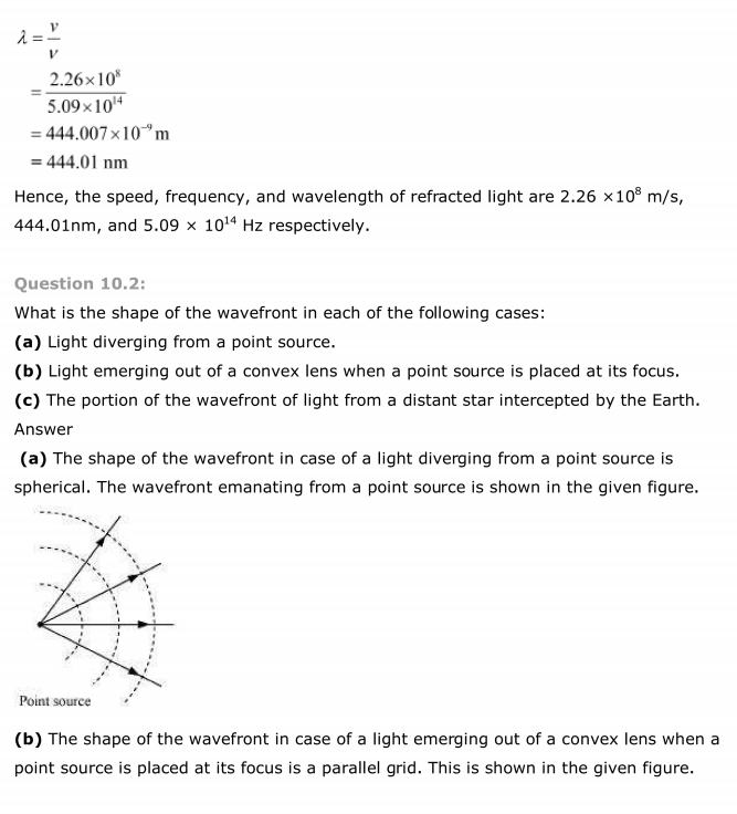 NCERT Solutions For Class 12 Physics Chapter 10 Wave Optics 2