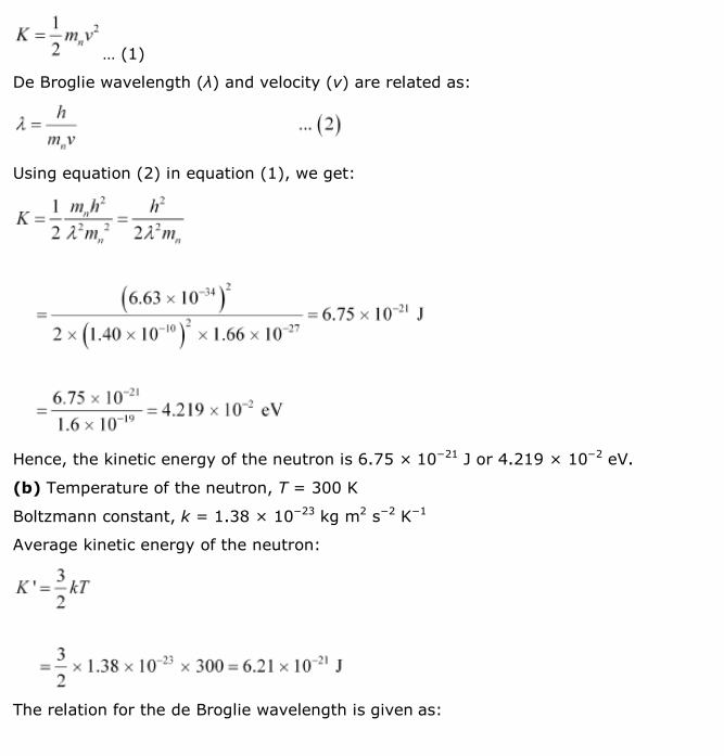 NCERT Solutions For Class 12 Physics Chapter 11 Dual Nature of Radiation and Matter 17