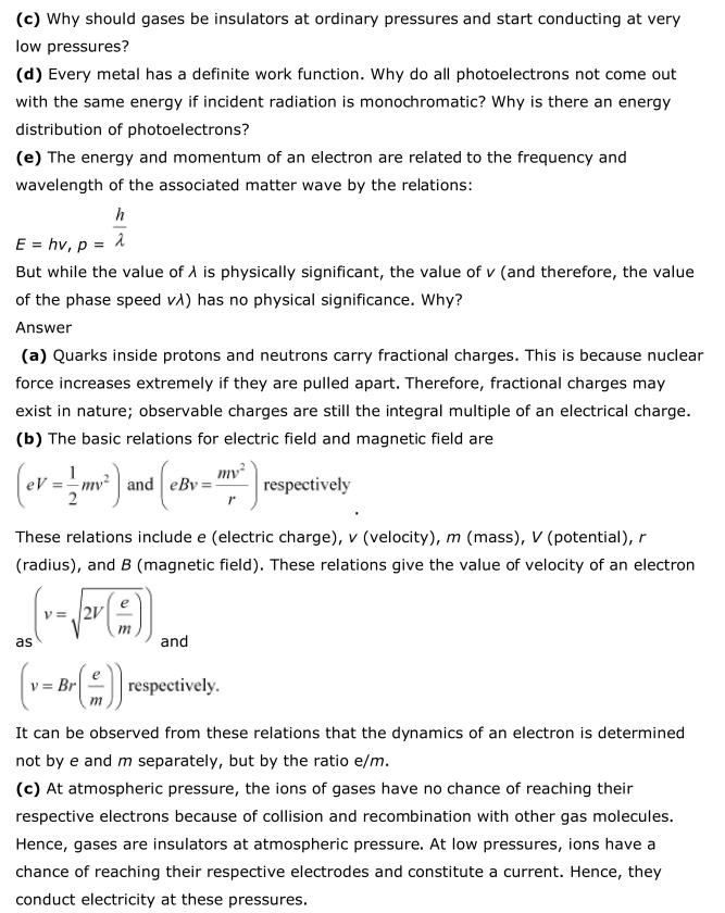 NCERT Solutions For Class 12 Physics Chapter 11 Dual Nature of Radiation and Matter 44