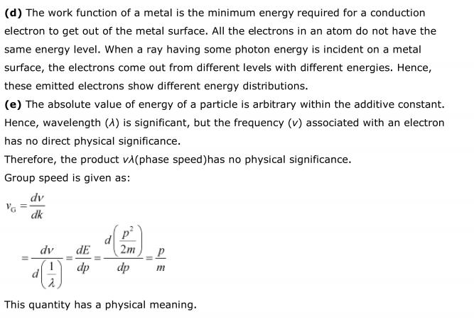 NCERT Solutions For Class 12 Physics Chapter 11 Dual Nature of Radiation and Matter 45