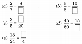 NCERT Solutions for Class 6 Maths Chapter 7 Fractions 