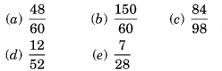 NCERT Solutions for Class 6 Maths Chapter 7 Fractions