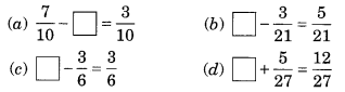 NCERT Solutions for Class 6 Maths Chapter 7 Fractions 