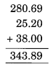 NCERT Solutions for Class 6 Maths Chapter 8 Decimals 