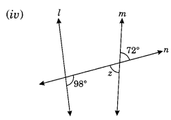 NCERT Solutions for Class 7 Maths Chapter 5 Lines and Angles Ex 5.2 8