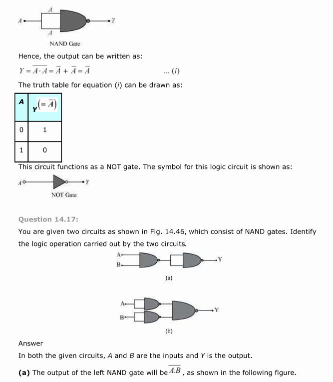 NCERT Solutions For Class 12 Physics Chapter 14 Semiconductors 11