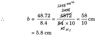 NCERT Solutions for Class 7 Maths Chapter 11 Perimeter and Area Ex 11.2 6
