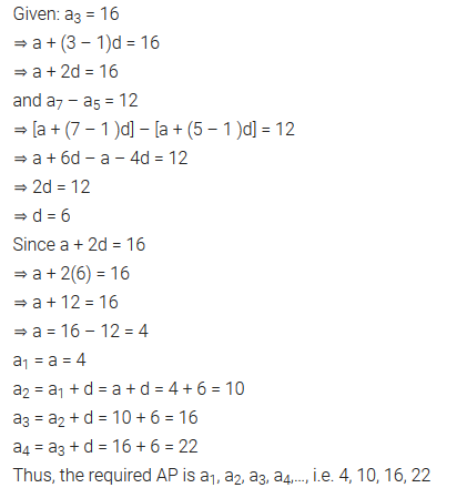 Chapter 5 Maths Class 10 NCERT Solutions Arithmetic Progression Ex 5.2 Q16