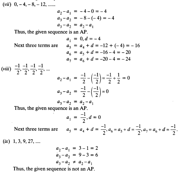 Ex 5.1 Class 10 Maths NCERT Solutions Arithmetic Progression Ex 5.1 Q4.2