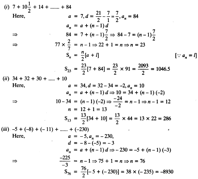 Ex 5.3 Class 10 Maths NCERT Solutions Arithmetic Progression Q2