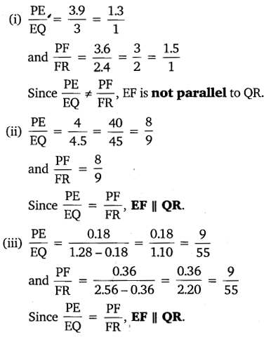 Triangles Class 10 Exercise 6.2