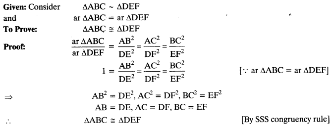 NCERT Solutions for Class 10 Maths Chapter 6 Exercise 6.4 Tribhuj in Hindi medium PDF