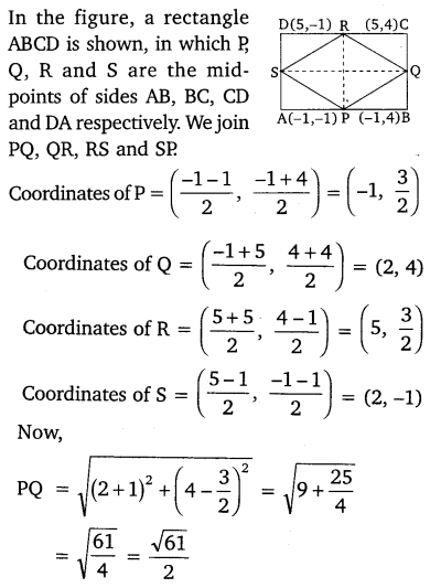 Ex 7.4 Class 10 Maths NCERT Solutions Ch 7 Coordinate Geometry Free PDF Download Q8