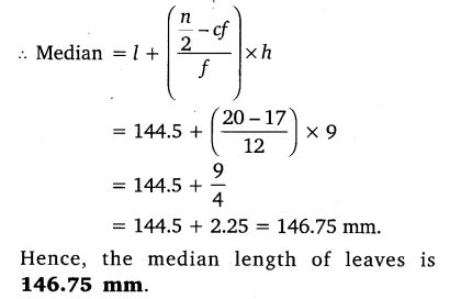 Exercise 14.3 Class 10 Maths NCERT Solutions pdf download Q4.1