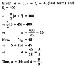 NCERT Solutions for Class 10 Maths Chapter 5 Arithmetic Progressions Ex 5.3
