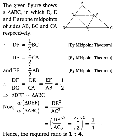 NCERT Solutions for Class 10 Maths Chapter 6 Exercise 6.4 trinagles in hindi