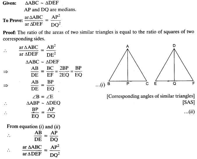 Triangles Class 10 Ex 6.4