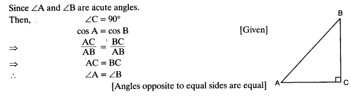 Exercise 8.1 Class 10 NCERT Solutions Chapter 8 Trigonometry Q6
