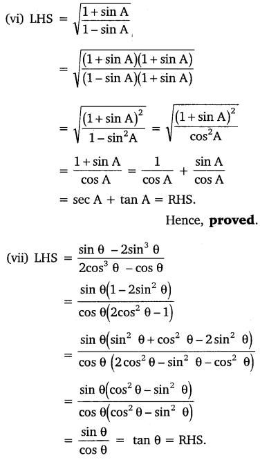 Exercise 8.4 Class 10 NCERT Solutions Chapter 8 Trigonometry PDF Q5.4