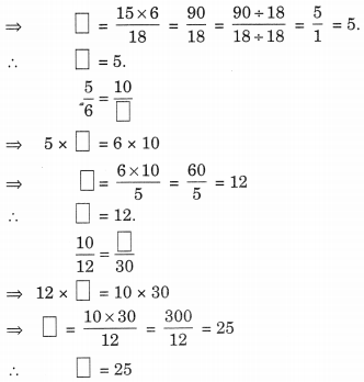NCERT Solutions For Class 6 Maths Chapter 12 Ratios and Proportions