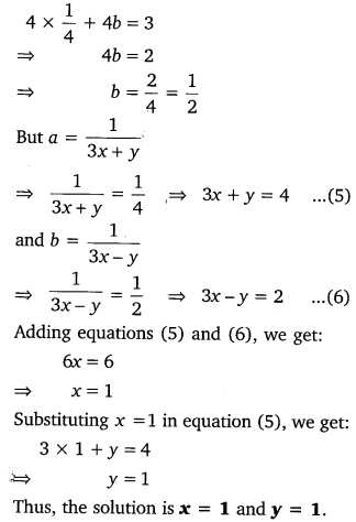 NCERT Solutions for Class 10 Maths Chapter 3 Pdf Pair Of Linear Equations In Two Variables Ex 3.6 Q1.11