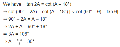 NCERT Solutions for Class 10 Maths Chapter 8 Trigonometry Exercise 8.3 Q3