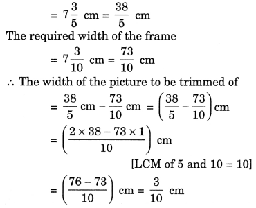 NCERT Solutions for Class 7 Maths Chapter 2 Fractions and Decimals 12