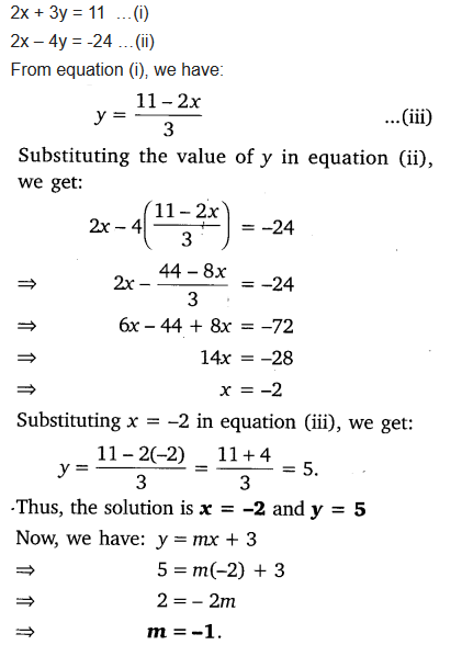Pair Of Linear Equations In Two Variables Class 10 Maths NCERT Solutions Ex 3.3 Q2