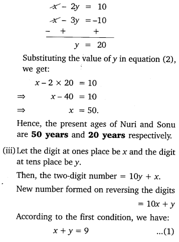 Pair Of Linear Equations In Two Variables Class 10 Maths NCERT Solutions Ex 3.4 Q2.2
