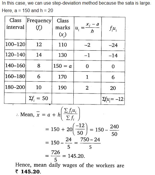 statistics case study examples with solutions pdf class 10