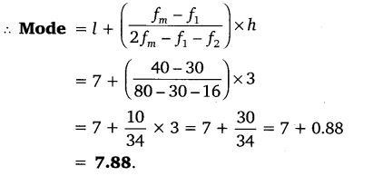 Statistics Class 10 Maths NCERT Solutions Ex 14.3 pdf download Q6.2