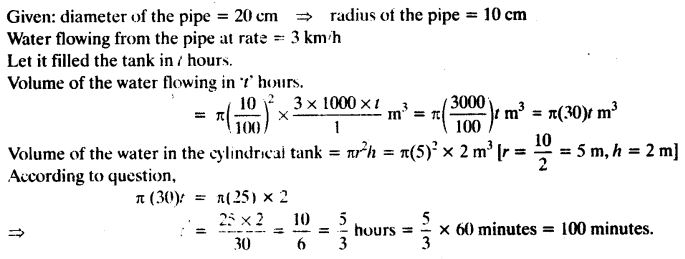Surface Area And Volume Class 10 NCERT Solutions Ex 13.3 PDF Q9