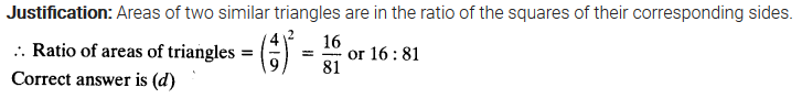 Triangles Class 10 Ex 6.4 NCERT Solutions PDF Q9
