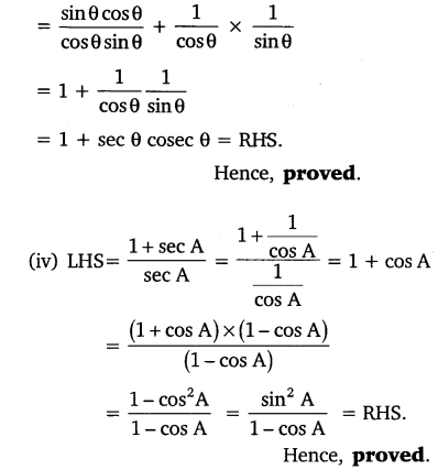 Trigonometry Class 10 Chapter 8 Exercise 8.4 NCERT Solutions Q5.2