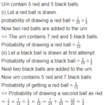Class 12 Maths NCERT Solutions Chapter 13 Probability Ex 13.3 Q 1