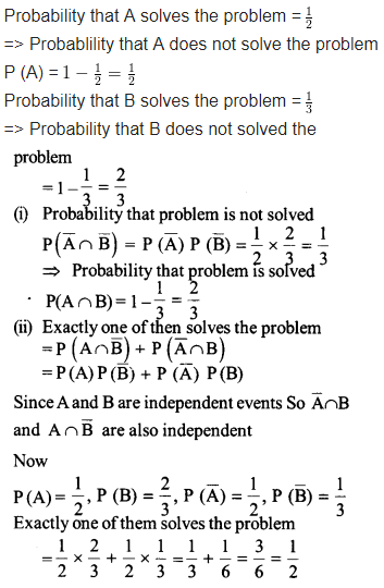NCERT Solutions Class 12 Maths Chapter 13 Probability Ex 13.2 Q 14
