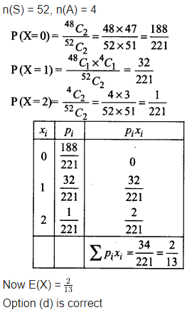 Probability Class 12 Maths NCERT Solutions Chapter 13 Ex 13.4 Q 17