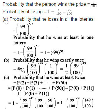 Probability Class 12 Maths NCERT Solutions Chapter 13 Ex 13.5 Q 10