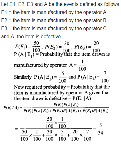 Probability Class 12 Maths NCERT Solutions Ex 13.3 Q 11