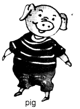 NCERT Solutions for Class 1 English Chapter 2 Three Little Pigs Lets Share Q1